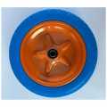 Колесо пенополиуретан 3,25-8/16мм, 13 MAWIPRO син.ш/оран.диск