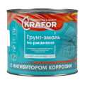 Грунт-эмаль KRAFOR по ржавчине белая 1,9 кг