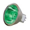 Лампа 35W MR16/C 220V зеленый