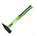Молоток 400 гр слесарный фиберглассовая обрезиненная ручка