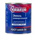 Эмаль ПФ-115 KRAFOR кремовая 2,7 кг