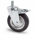 Колесная опора промышленная поворотная с тормозом 160 мм ГП 150 кг
