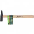 Молоток 200 гр слесарный квадратный боек, деревянная ручка Сибртех