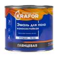 Эмаль ПФ-266 KRAFOR золотистая 1,9 кг