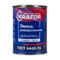 Эмаль ПФ-115 KRAFOR зеленая 0,8 кг