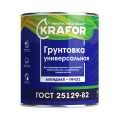 Грунт ГФ-021 KRAFOR красно-коричневый 20 кг