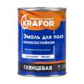 Эмаль ПФ-266 KRAFOR золотистая 0,9 кг