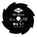 Диск для триммера DDE 8 зубьев 230х25,4/20 ммх1,6 мм