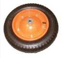 Колесо полиуретановое 3,00-8 длина оси 90 мм.20 мм.