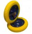 Колесо пенополиуретан 3,00-8/16мм, 13 MAWIPRO желт.ш/син.диск